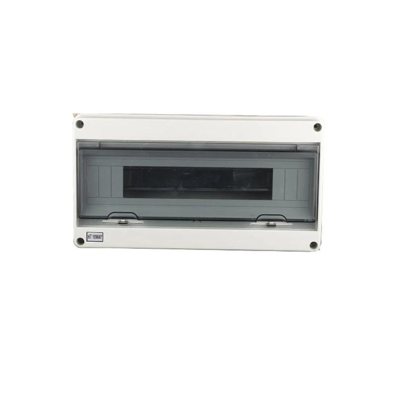

HT 18WAY waterproof distribution box suit for 18 pins mini circuit breaker box ABS body PC cover lighting enclosure