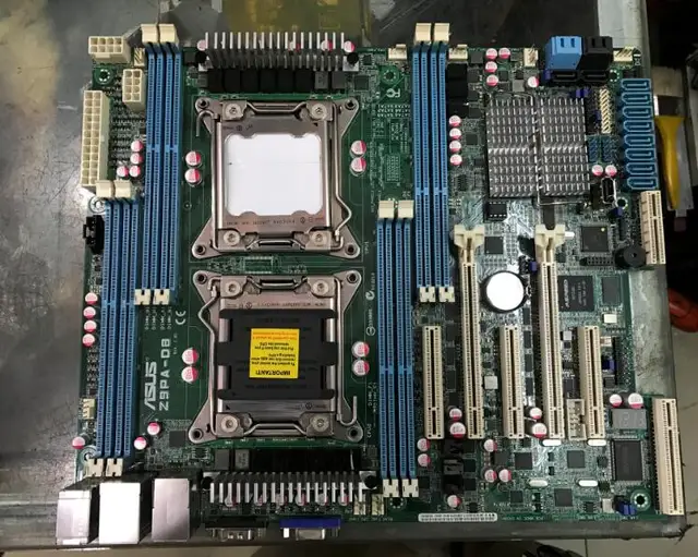 $US $362.38  ASUS Z9PA-D8 workstation motherboard for dual LGA 2011 DDR3 VGA USB2.0 USB3.0 64G Server motherboar