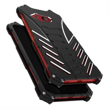 Aluminum Metal Phone Back Cover sFor HTC U11 Case Armor Batman Shockproof Protective Shell Frame Black Case sFor HTC U 11 Case