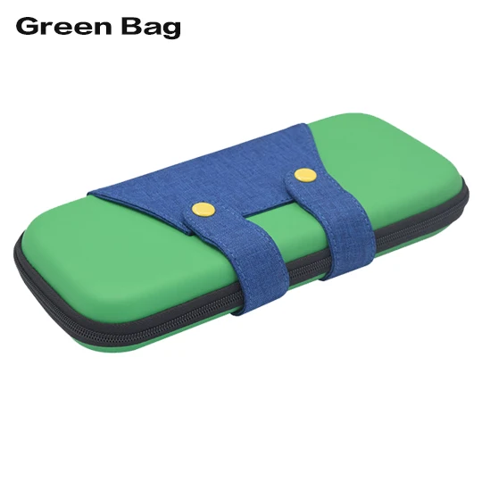 Green Bag Портативный чехол для kingd Switch, сумка для хранения, Жесткий Чехол для Nitendo Switch NS, аксессуары для консоли, Дорожный Чехол, тонкая сумка NX - Цвет: Green Bag