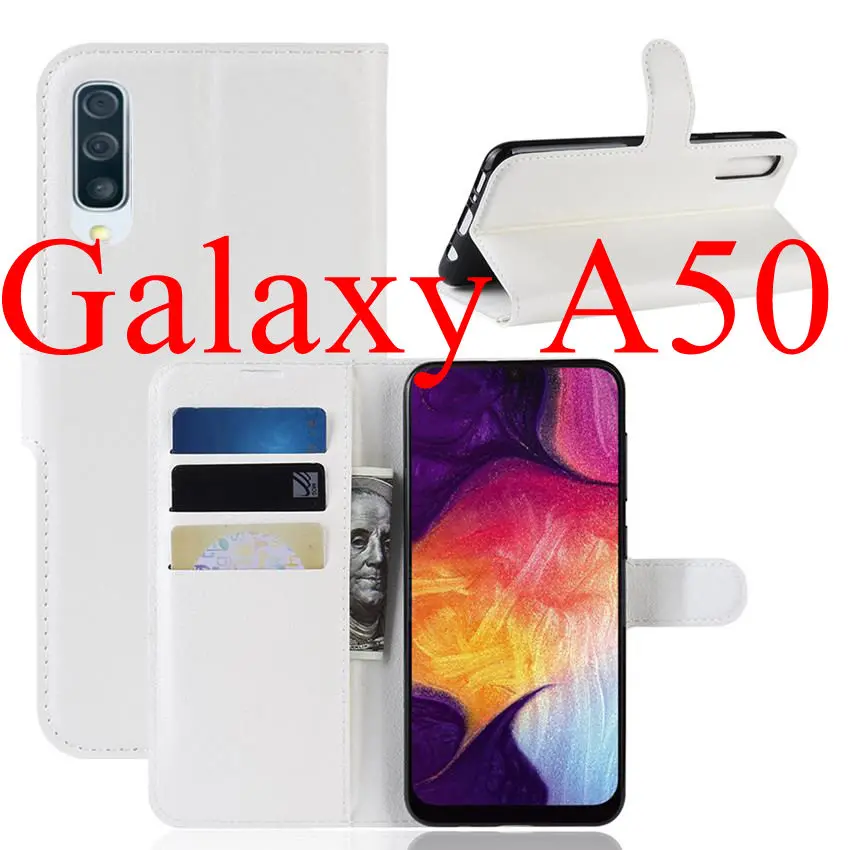 A50 A40 A60 A70 Чехол Флип кожаный чехол для samsung Galaxy A50 A40 A60 A70 крышка полное покрытие Защитная пленка для экрана, защита пленка