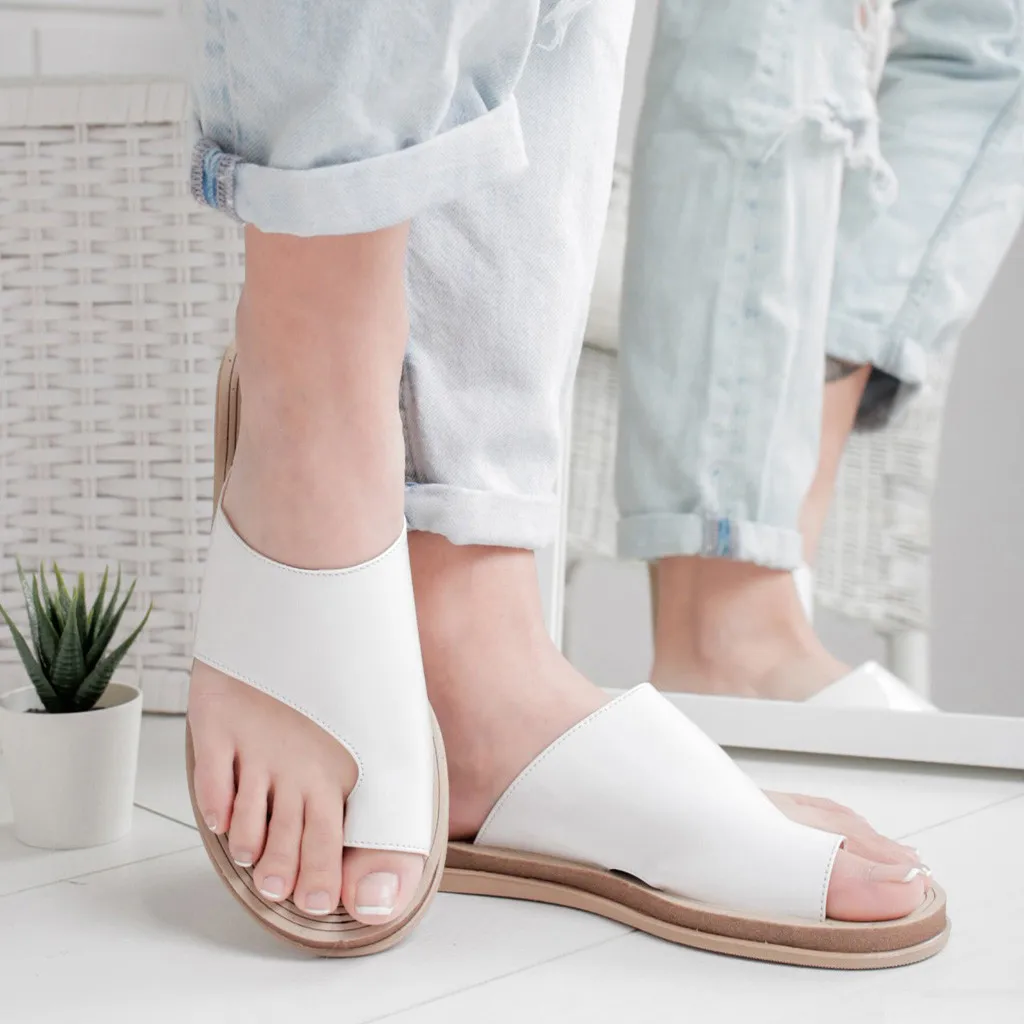

Summer h slippers Womens Fashion Rope Flats Beach Slippers Open Toe Sandals Roman Solid Sandals fashionable women shoes