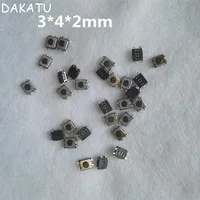 DAKATU Кнопка микропереключателя тактильная кнопка переключения клавиш автомобиля для peugeot 307 308 Citroen Triumph sega флип дистанционный ключ - изображение