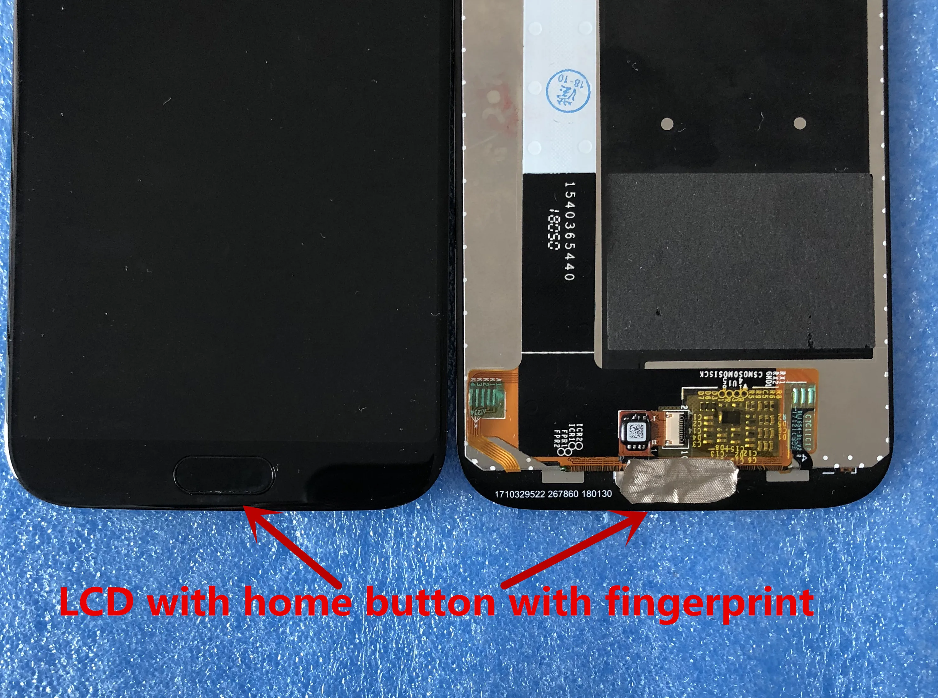 Для 5,9" Xiaomi Black Shark SKR-A0 SKR-H0 Axisinternational ЖК-дисплей+ сенсорная панель дигитайзер Blackshark отпечаток пальца