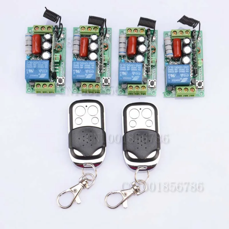 

FreeShipping 220V 1CH 1000W RF Wireless Remote Control Switch System Toggle Momentary Latched light switch
