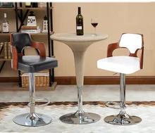 Home coffee chair Living room red wine stool retail wholesale white black lift rotation stool free shipping