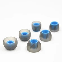 AK оригинальные KZ 3 пары(6 шт.) L M S Наушники Вкладыши силиконовые наушники для ED8m универсальные