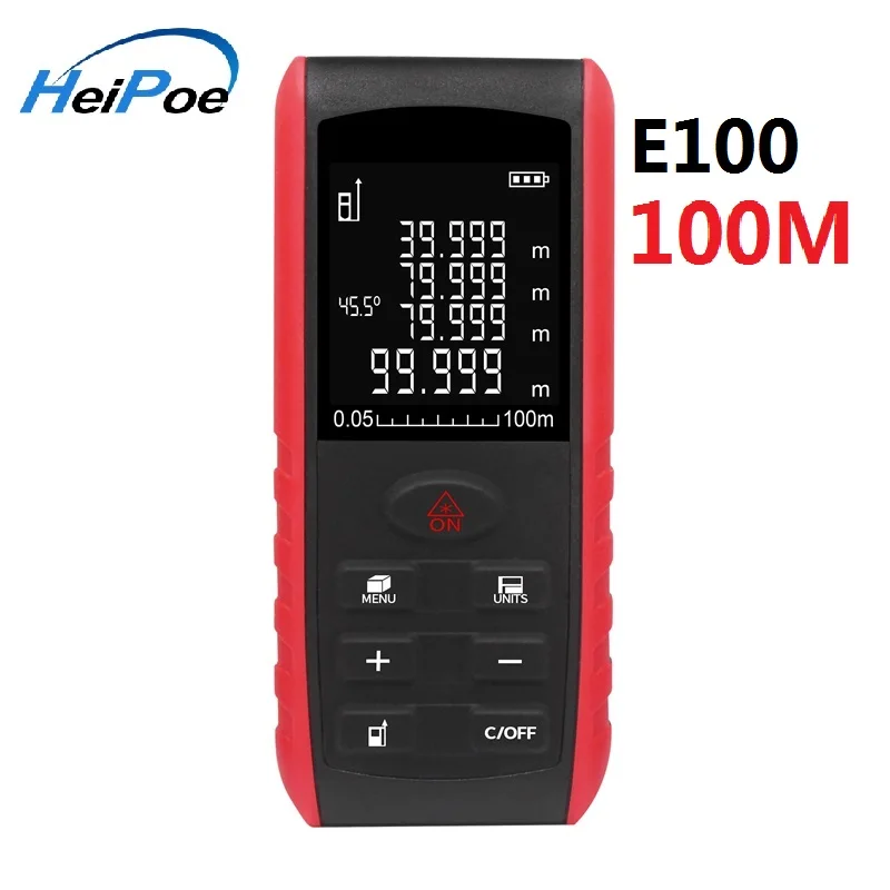 Laser Rangefinders Medidor Trena Handheld Laser Distance Meter 40M 60M 80M 100M Range Finder Diastimeter Measure Tape Laser Rangefinders Medidor Trena Handheld Laser Distance Meter 40M 60M 80M 100M Range Finder Diastimeter Measure Tape