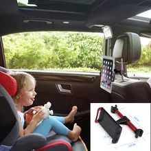 ZUCZUG 4-11 дюймов телефон планшетный ПК Автомобильный держатель Подставка на заднее сиденье подголовник поддержка аксессуары для iPhone X 8 iPad Mini