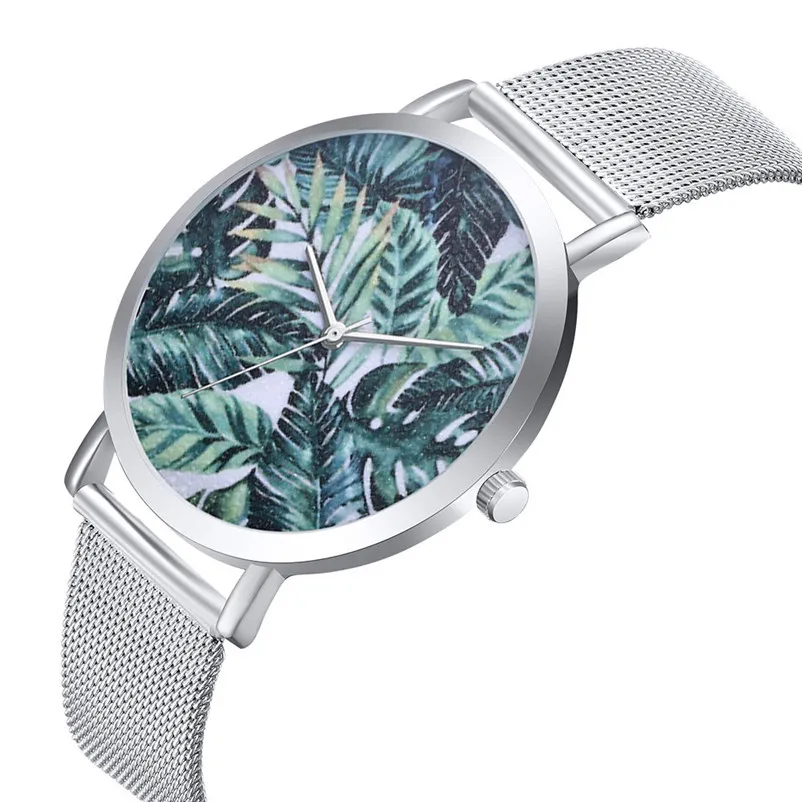 2018 Fashion Creative Watches Women Casual Crystal Stainless Steel Analog Quartz Wrist Watch Bracelet clock Montre femme J21 (7)