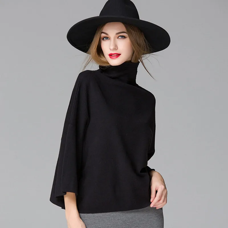 choker turtleneck sweater