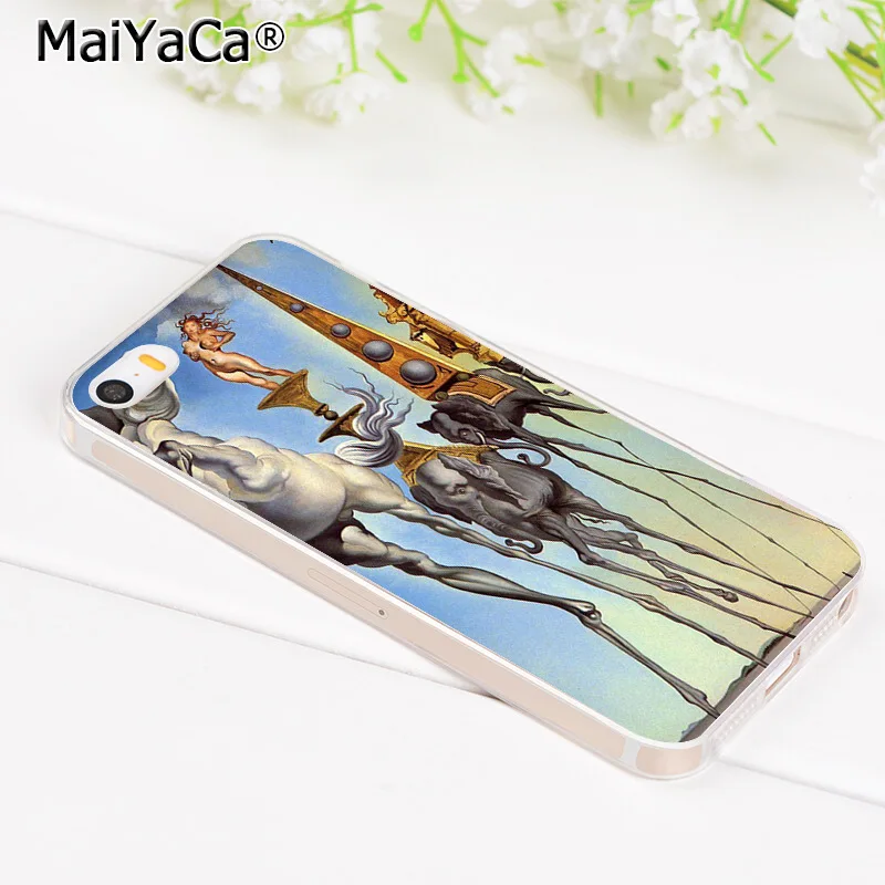 MaiYaCa Salvador Dali Новое поступление Ультратонкий чехол для телефона iPhone 8 7 6 6S Plus X 10 5S SE