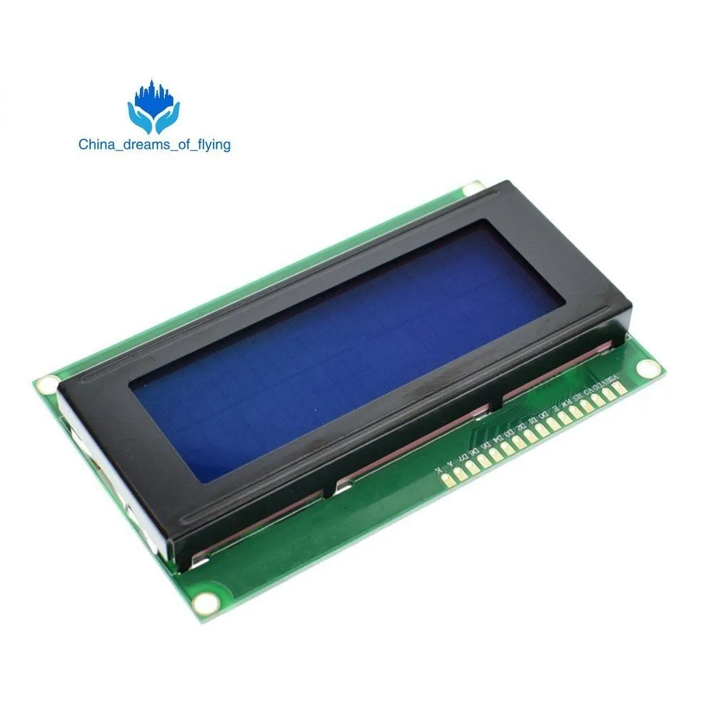 Плата ЖК дисплея 2004 20*4 LCD 20X4 5В синий экран дисплей модуль для arduino|ЖК-модули| |