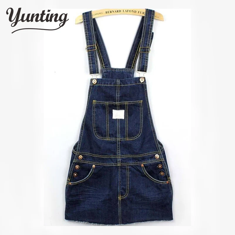 

New 2019 women derss elegant gentle women denim dress all-match casual dress woman Denim strap dress womens clothing