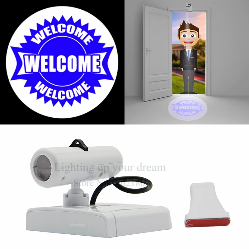 Selamat Datang Proyeksi Lampu Pintu Kartun Logo Iklan Lampu Lampu Sorot Dengan Diganti Film Dukungan Kustom Kamar Tidur Malam Lampu Light Projection Advertising Advertising Lightspotlight Lamp Aliexpress
