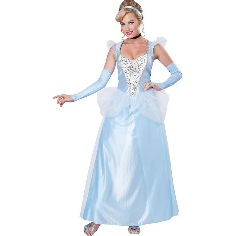New 2015 China Adult Girls Chiffon Overlay Princess Costume Cosplay Halloween&Movies and Game Fancy Dress Costumes L15243 L15243 (3)800x800