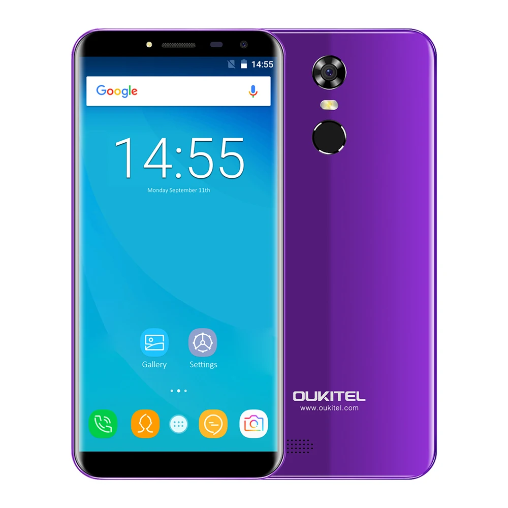 OUKITEL C8 4G Смартфон Android 7 0 5 дюйма MTK6737 4 ядра 1 3 GHz 2 GB Оперативная память 16 Гб
