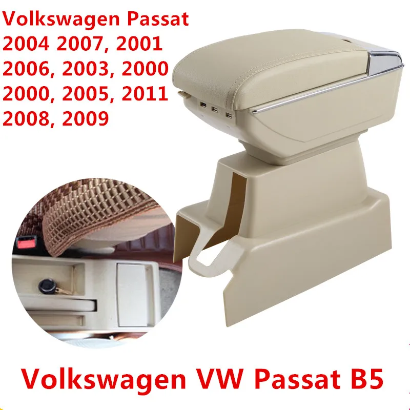 

Car Organizer Fit For VW Volkswagen CC Passat B5 Central Console Armrest Storage Box Glove Holder Container Bin Tray Styling