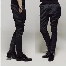 Хит лета, Мужская одежда, шаровары, конусные, не-мейнстрим, индивидуальные джинсы, брюки для ночного клуба