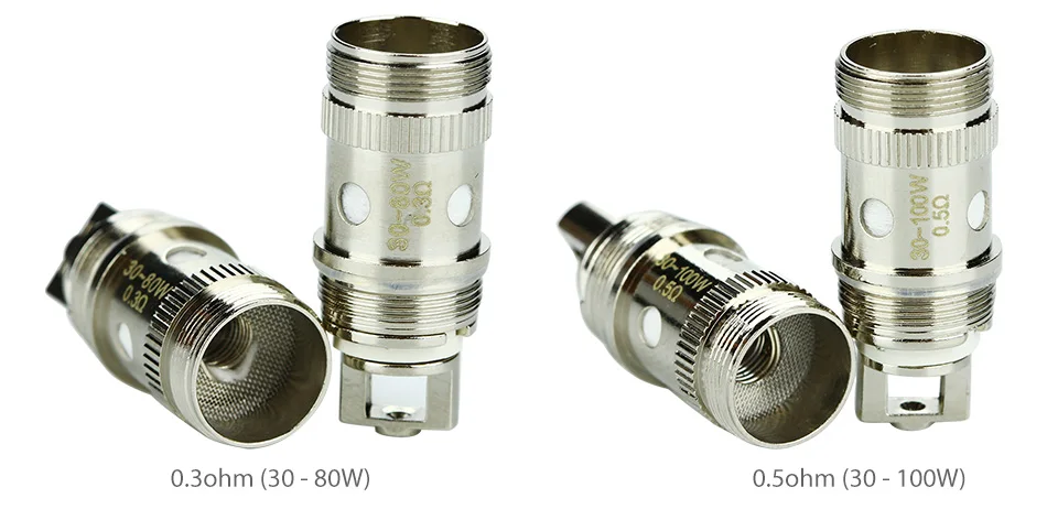 30 шт. Eleaf EC распылитель головка 0.3ом/0.5ом EC катушка для IJust 2/Melo 2/Melo 3/Melo 3 Mini/Lemo 3 распылитель