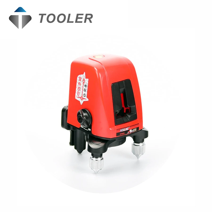 

AK435 360degree self- leveling Cross Laser Level 1V1H Red 2 line 1 point HOT SALE