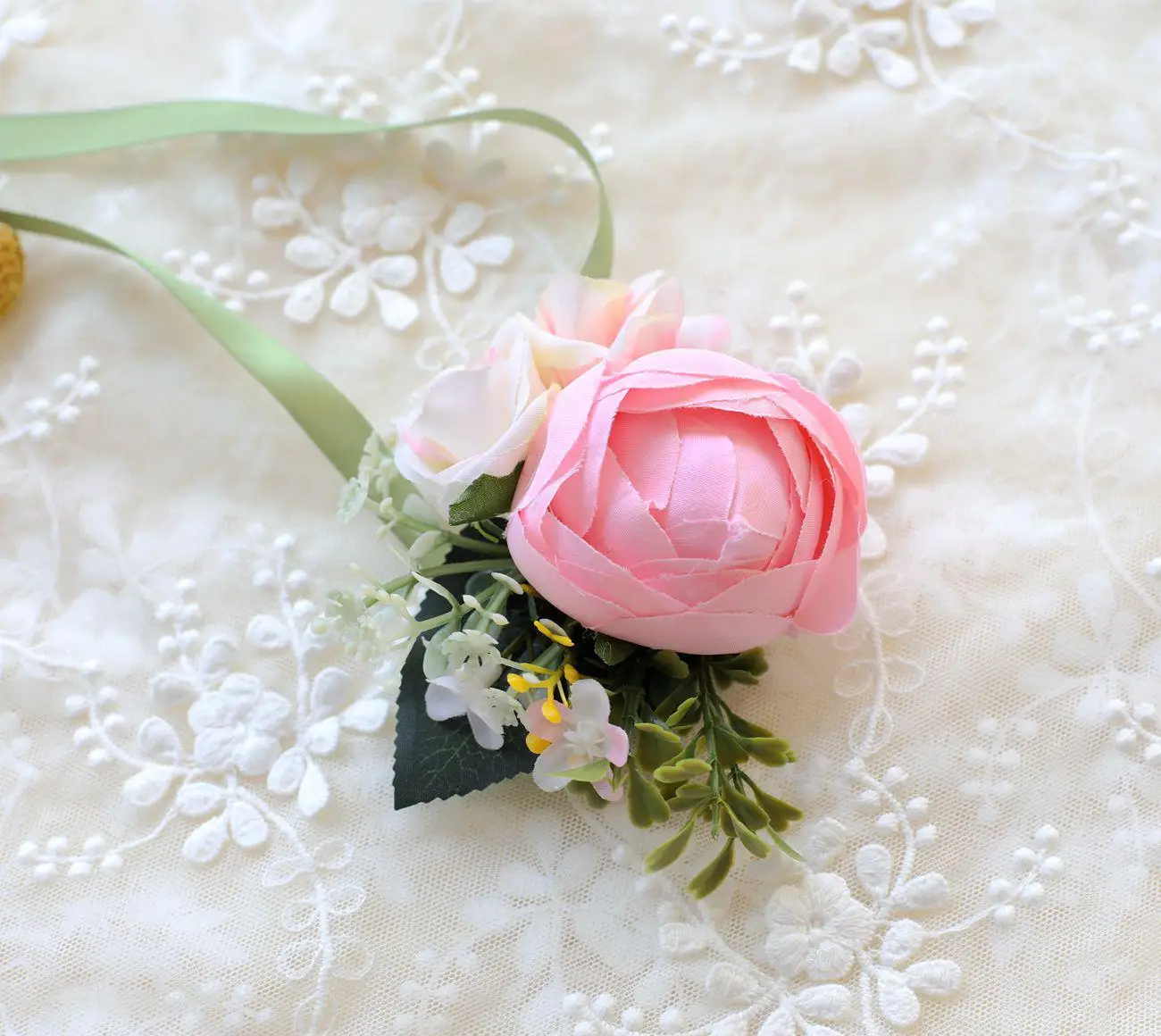 Бутоньерка для невесты Свадебный букет цветов аксессуары для подружек невесты корсаж Свадебные букеты жемчужные корсажи розовый ручной цветок - Цвет: style 7