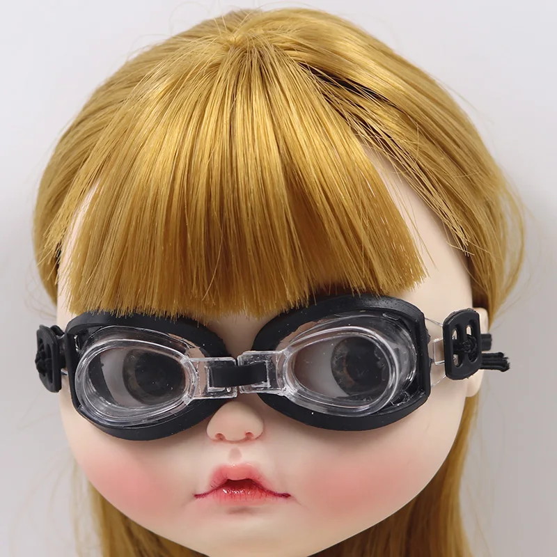 Sports Accessories Swimming Goggles for 1/6 Blythe Doll Summer Play Equipment