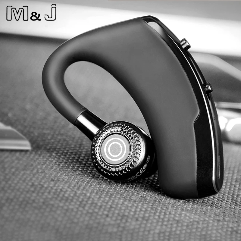 Беспроводная Bluetooth гарнитура M & J V9 с шумоподавлением и микрофоном|bluetooth headset|wireless