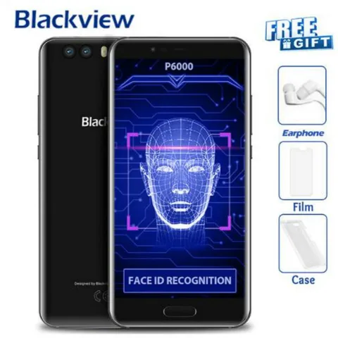 Blackview P6000 Face Smartphone Helio P25 6180mAh Super Battery 6GB 64GB 5 5  FHD 21MP Dual Cams Android 7 1 Mobile phone