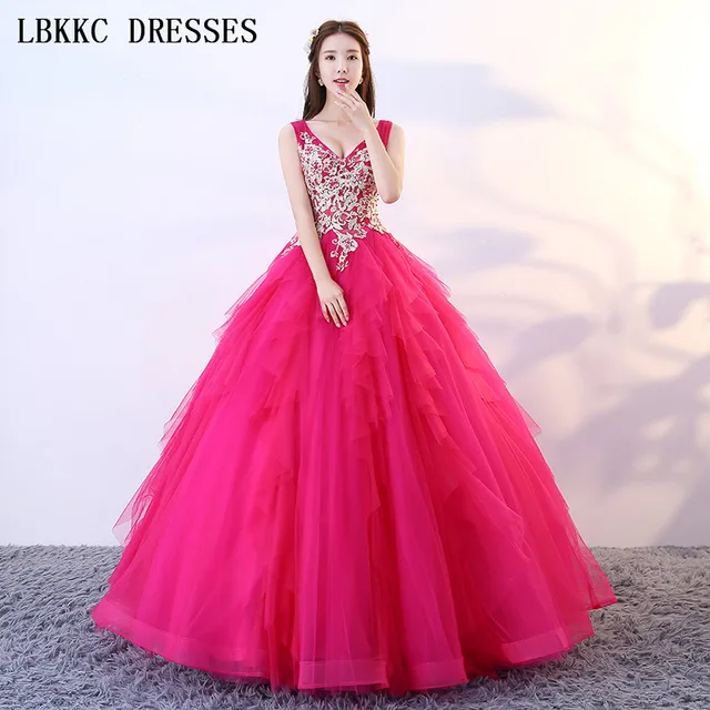 Magenta Sweet 16 Dresses