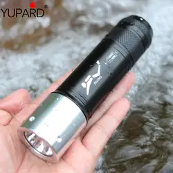 Yupard Дайвинг дайвер XM-L2 T6 LED Белый Желтый 60 м свет факела Водонепроницаемый фонарик Подводные лампы + 18650 + зарядное устройство