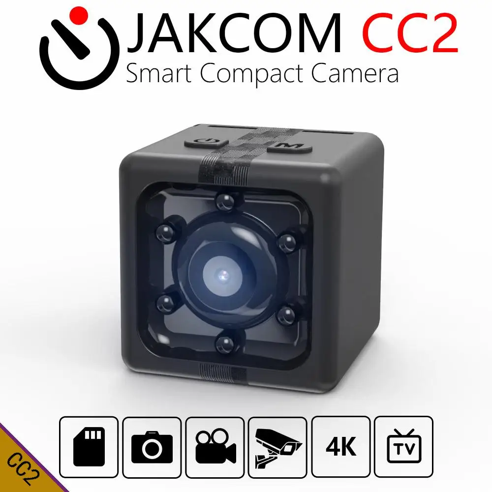 

JAKCOM CC2 Smart Compact Camera Hot sale in Mini Camcorders as mini camera espia wifi clock camera camara wifi