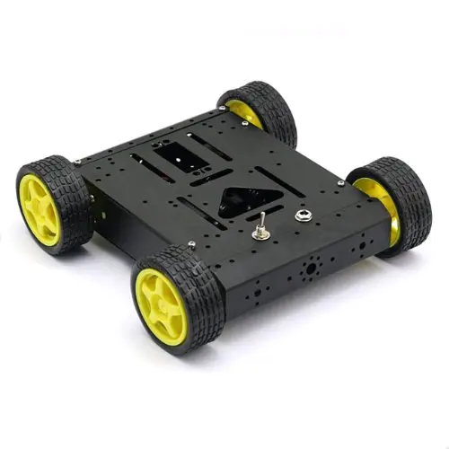 

4WD Drive Mobile Robot Platform for Robot Arduino UNO MEGA2560 R3 Duemilanove Black