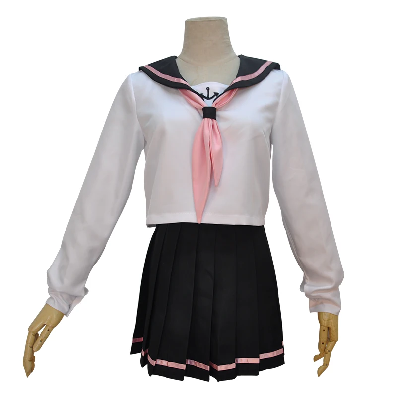 

Hot Games Azur Lane Cosplay HMS Unicorn Cos Sweet Student Uniform Lolly Costume For Women