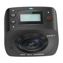 Elephone ELECAM 360 Action Camera Mini Camera 360 Degrees SPCA6350M F2.0 Dual Lens OV4689 1080P 30fps Sport Camera For Drones