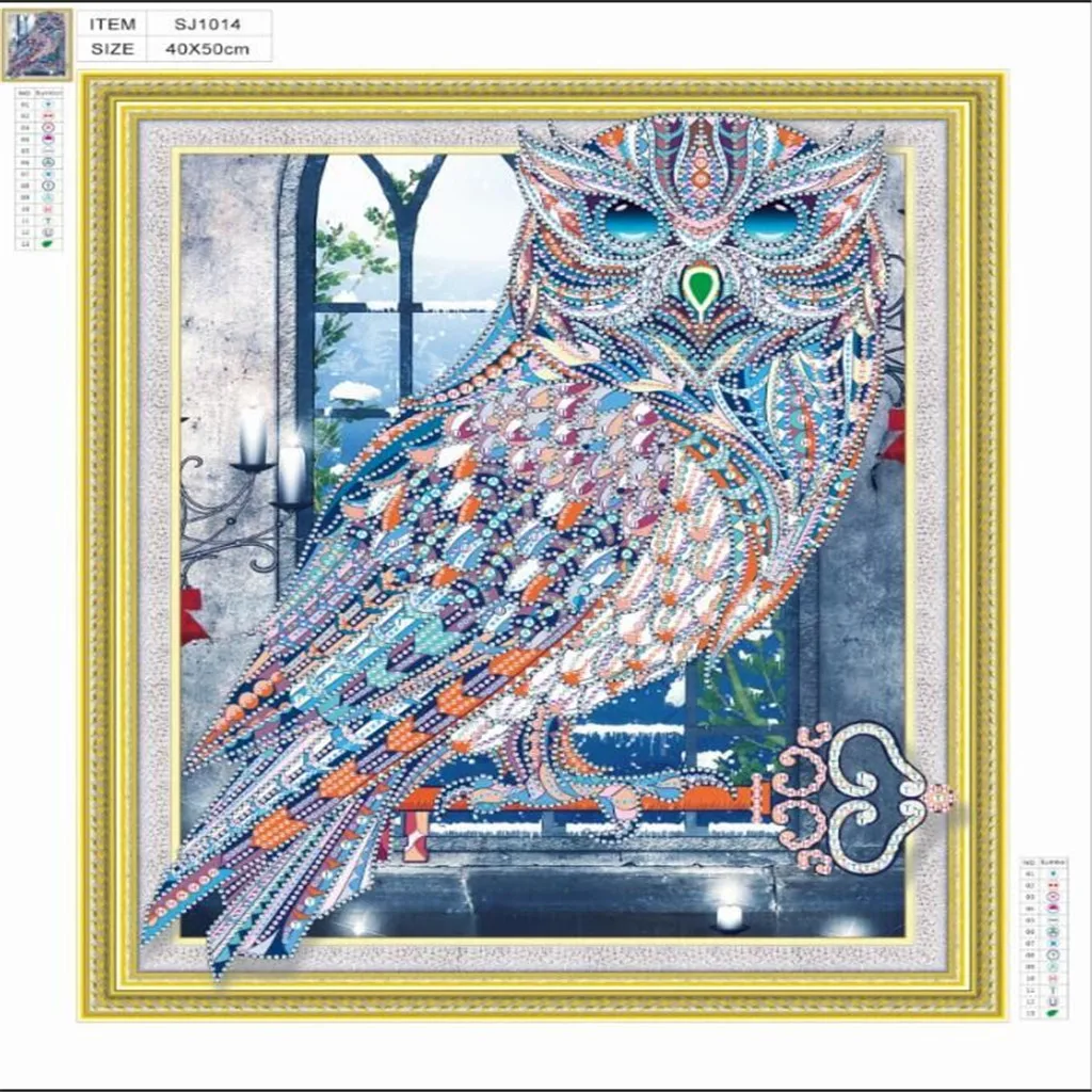 Good looking special shape diamond painting embroidery DIY 5D part