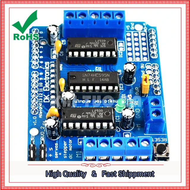 L293D motor control shield module board-in Integrated Circuits from