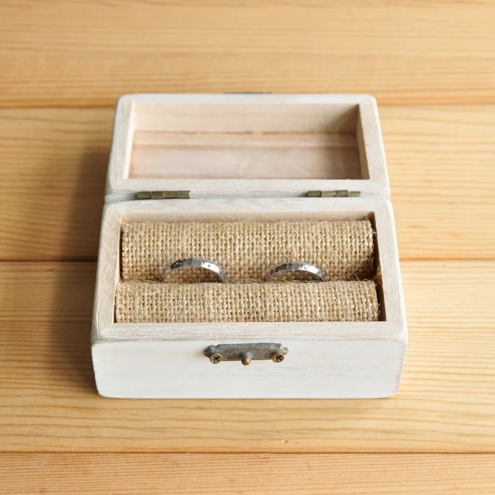 Индивидуальное обручальное кольцо коробка, Деревенское обручальное кольцо шкатулка, деревянный держатель кольца коробка, Свадебный декор, индивидуальные свадебные подарки