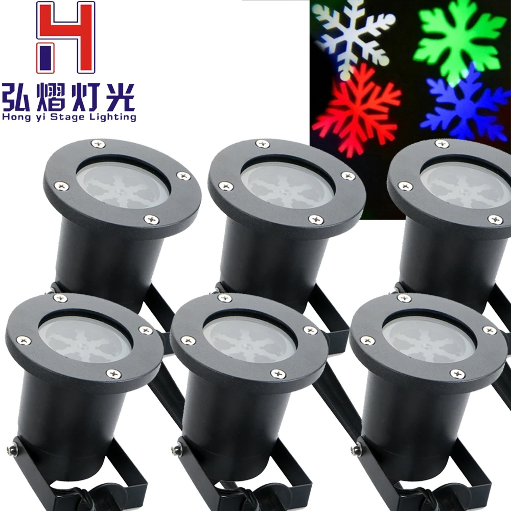 

Multi-color 6psc/lot LED Holiday Curtain Decoration Christmas Wedding Light Snowflake Lamp 110V/220V