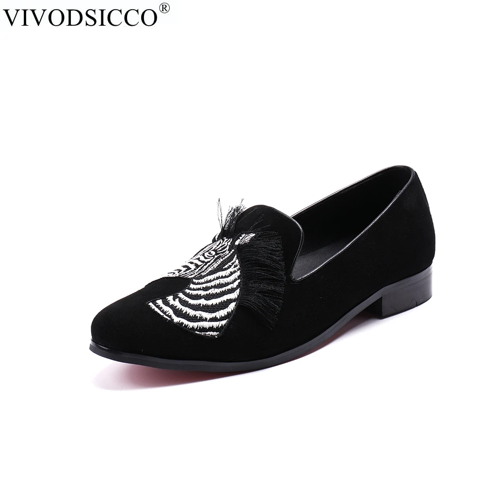 zebra men's formal shoes