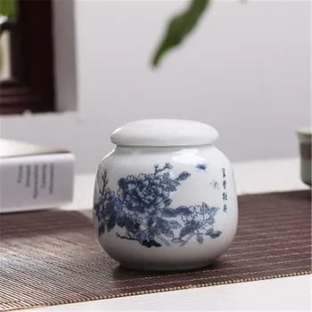 

Ceramic Mini Tea Pot Tieguanyin Pu'er Tea Cream Jar Portable Tea Pot Gift All Kinds Of Fine Ceramic Cans China's Wind Porcelain