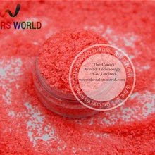 TCF508 неоновый розовый красный цвета 0,8 мм Размер устойчив к растворителям блеск для пилка для ногтей или другого DIY украшения