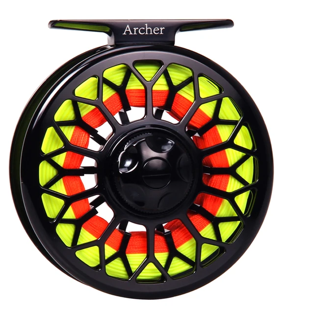 Best Offers 3/4 5/6 7/8WT Fly Reel Combo CNC Machined Large Arbor Aluminum Black Fly Fishing Reel with Reel Bag Fly Line Backing Leader Best Offers 3/4 5/6 7/8WT Fly Reel Combo CNC Machined Large Arbor Aluminum Black Fly Fishing Reel with Reel Bag Fly Line Backing Leader