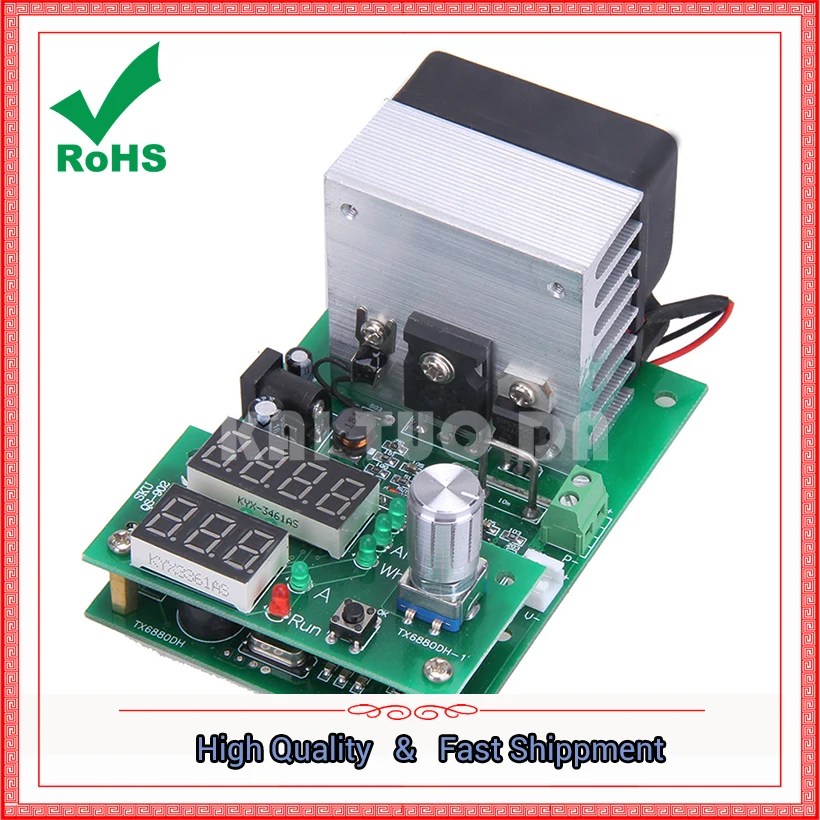 

60W multi - function constant current electronic load aging module 9.99A 30V power battery capacity tester