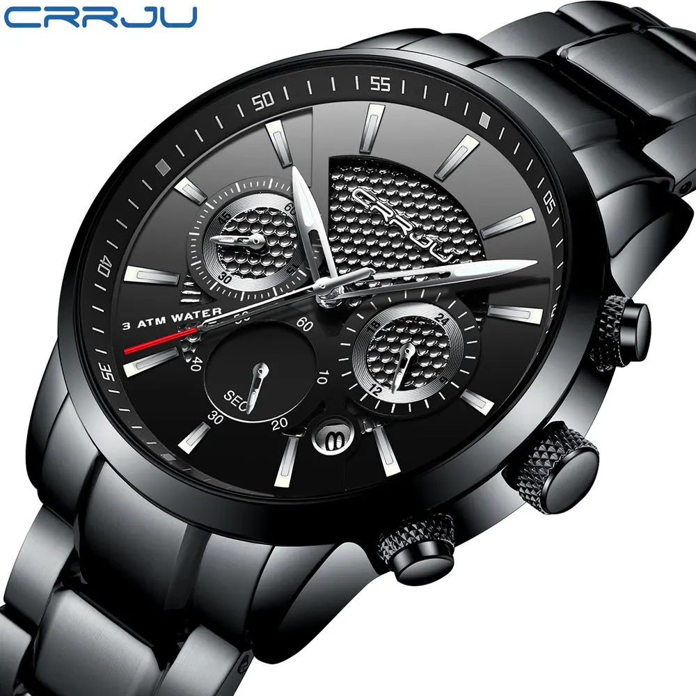 

Fashion Men Watch Sport Quartz Clock Mens Watches Top Brand Luxury Full Steel Business Waterproof Watch Relogio Masculino