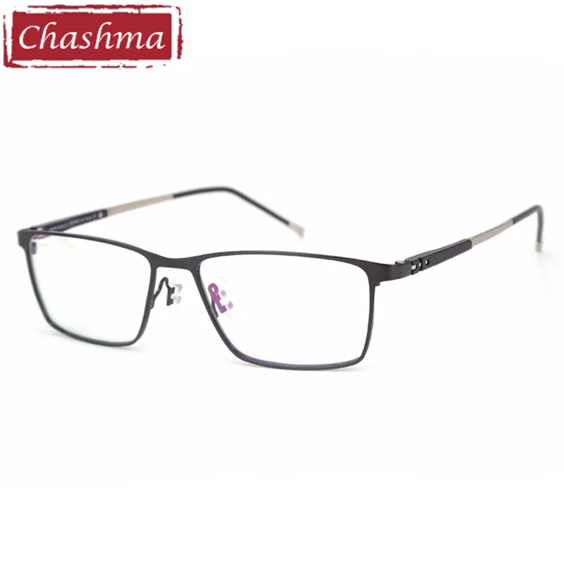 Стильная брендовая оправа для очков Chashma из сплава мужская Большого Круга