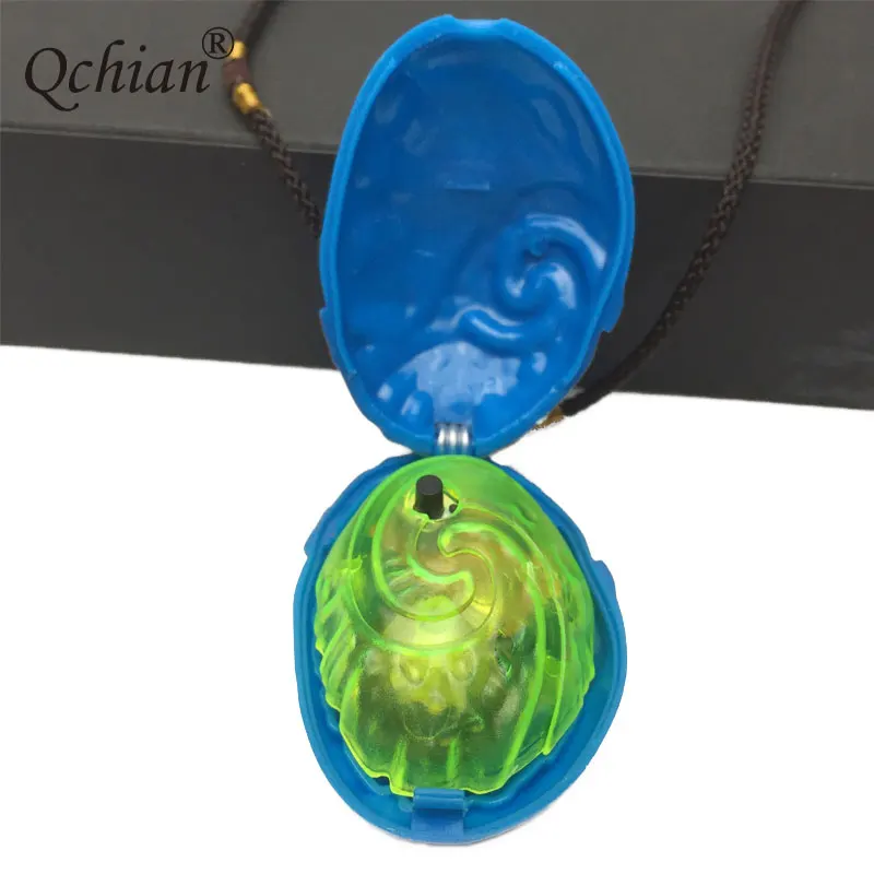 

New Popular Princess Moana Can Sing LED Glow Decorative Pendant Necklace Cosplay Props Holiday Birthday Gift for Kids