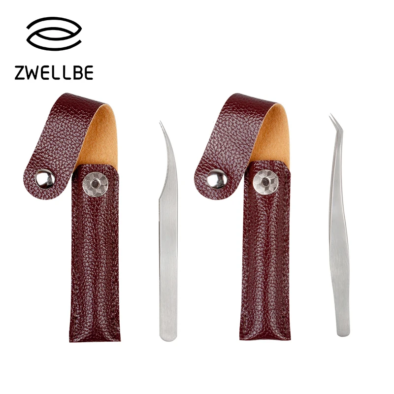 

100% Professional Stainless Steel Anti-Static Eyelash Tweezers Super hard Eyelash Extension Tool Best Quality Tweezers