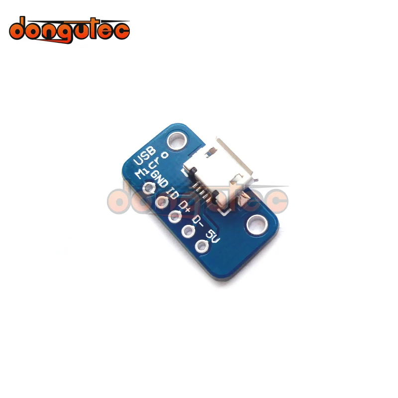 

USB Micro-B Breakout Board