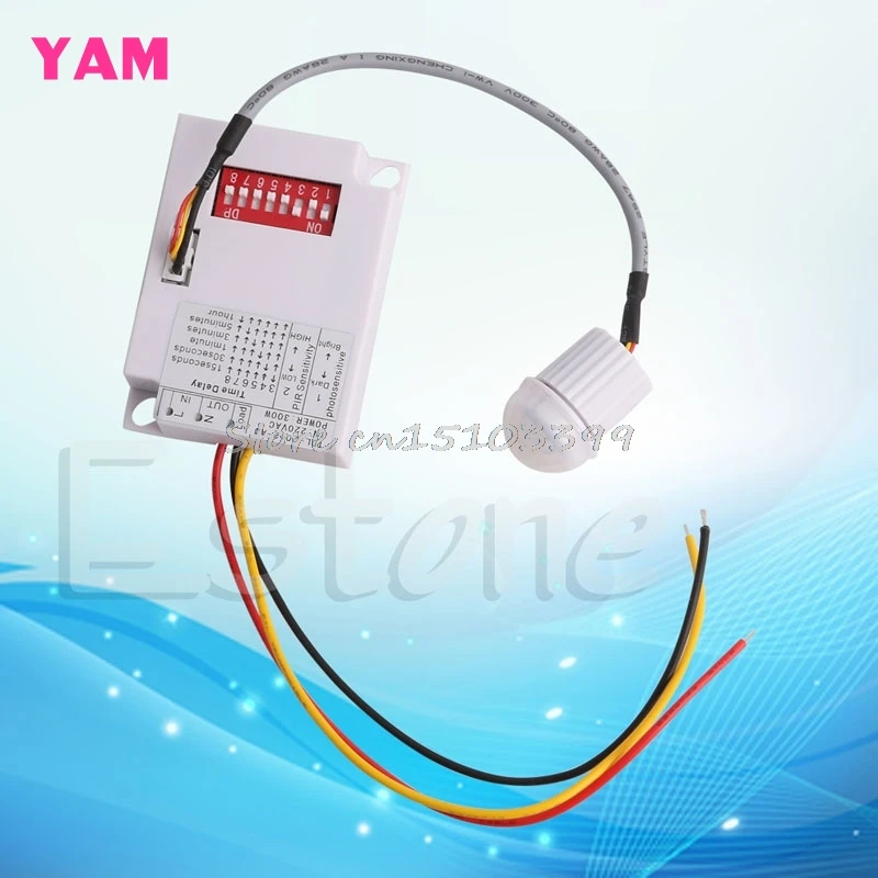 

New IR Infrared Module Body Sensor Intelligent Lights Lamp Sensing Switch Motion G08 Whosale&DropShip